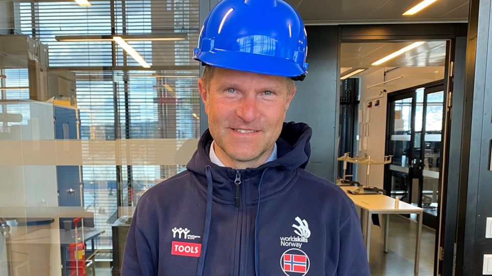 Daglig leder Bjørnar Valstad i WorldSkills Norway.
